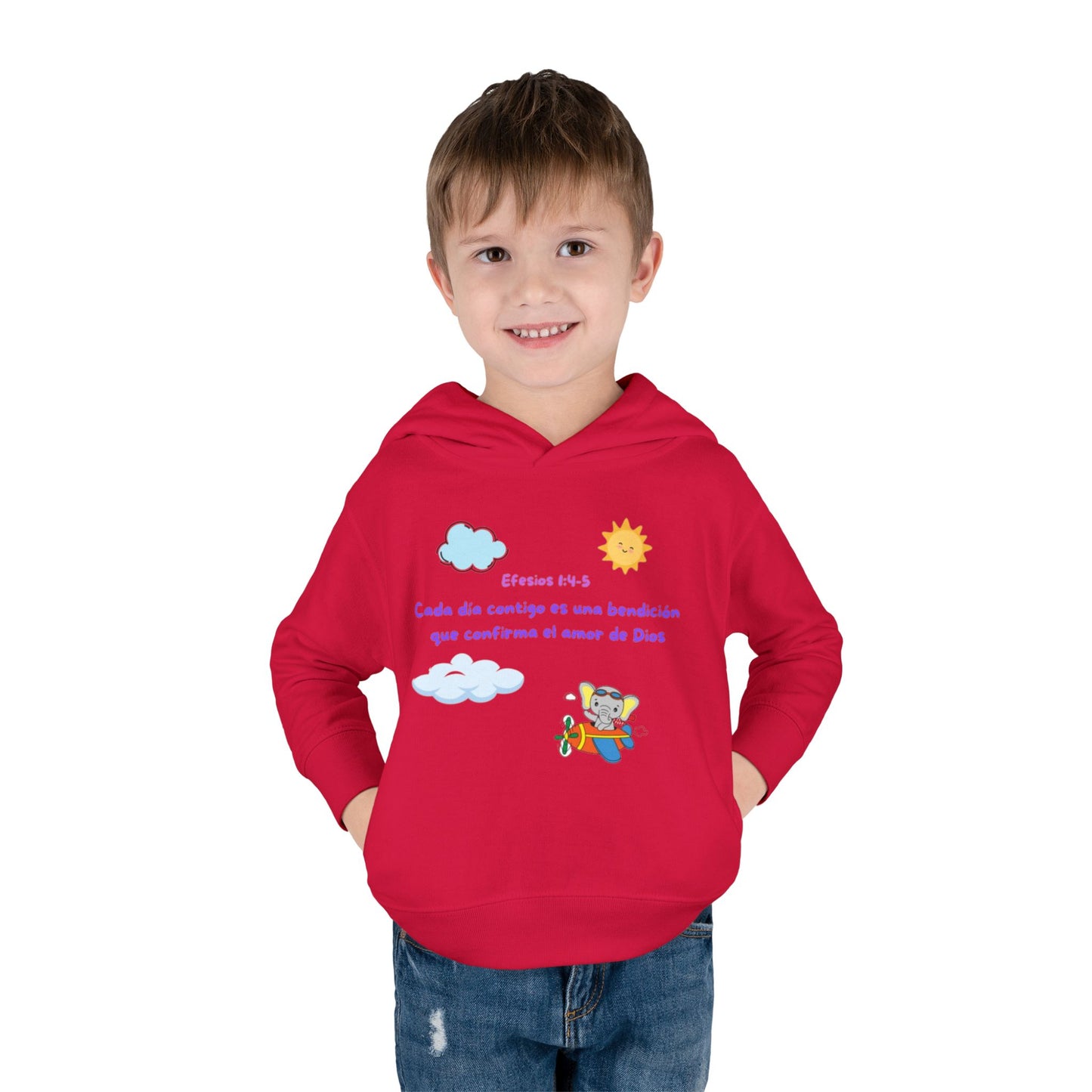 Toddler Pullover Fleece Hoodie