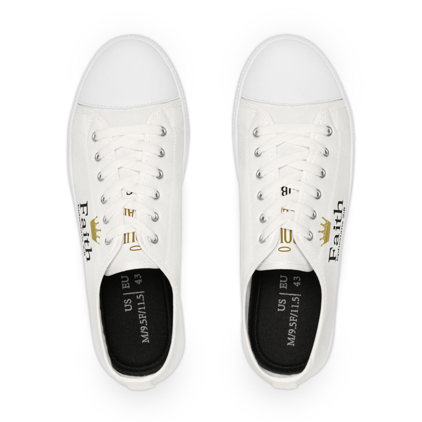 Men's Low Top Sneakers - Camina con Estilo, Vive con Propósito