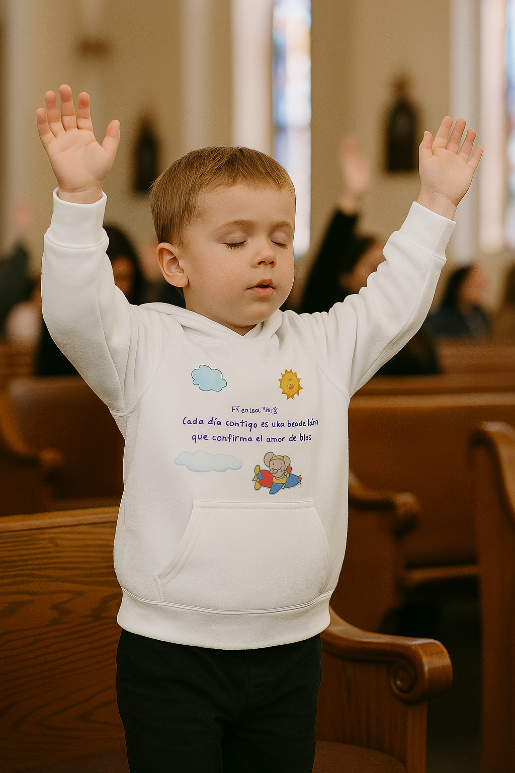 Toddler Pullover Fleece Hoodie