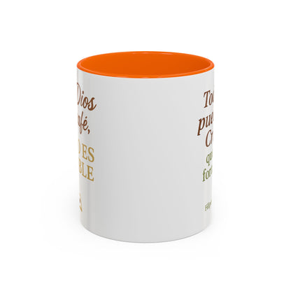 Accent Coffee Mug (11oz) - Inspiración en Cada Sorbo