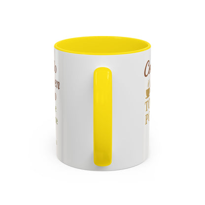 Accent Coffee Mug (11oz) - Inspiración en Cada Sorbo