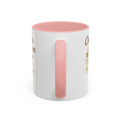 Accent Coffee Mug (11oz) - Inspiración en Cada Sorbo