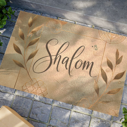 Doormat “Bienvenido en Su Nombre”  Inspiración en Cada Paso