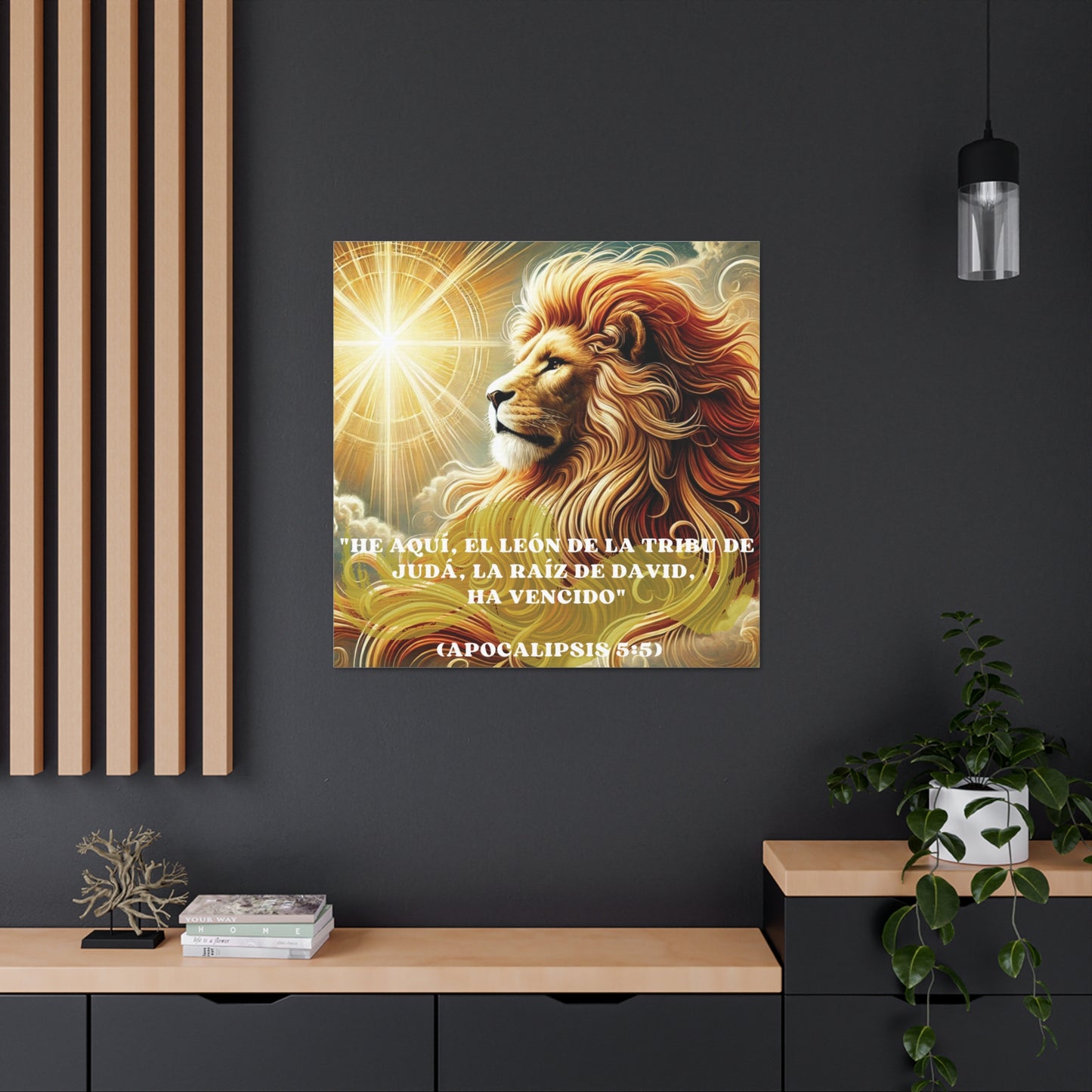 Canvas Gallery Wraps "Luz del Mundo" – Arte Inspirador para Tu Hogar
