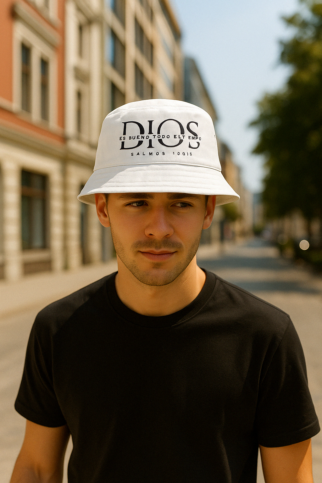 Bucket Hat (AOP) – Protección y Fe en Cada Paso