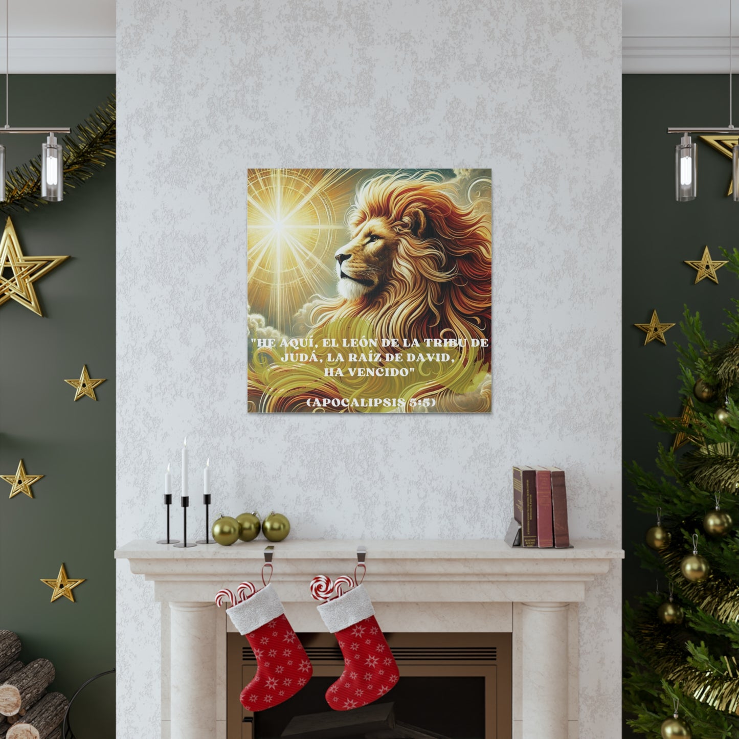 Canvas Gallery Wraps "Luz del Mundo" – Arte Inspirador para Tu Hogar
