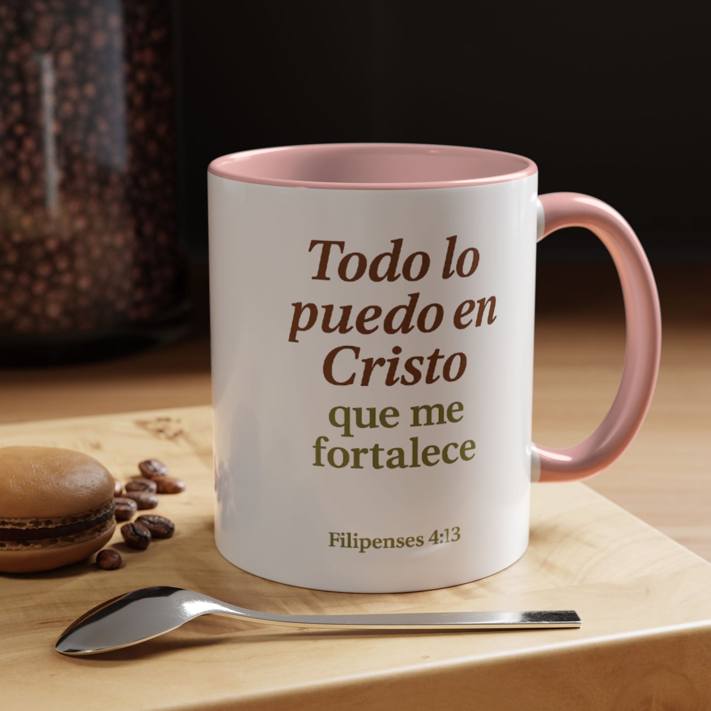 Accent Coffee Mug (11oz) - Inspiración en Cada Sorbo